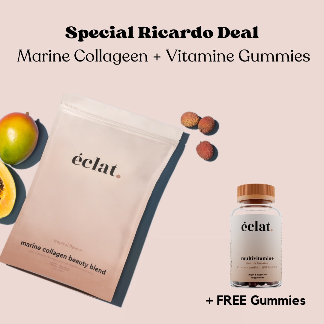 Ricardo bundel deal: Marine Collageen + free Vitamine Gummies